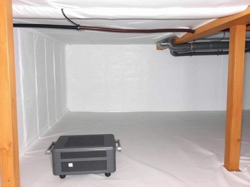 Crawl space encapsulation in Bethlehem after